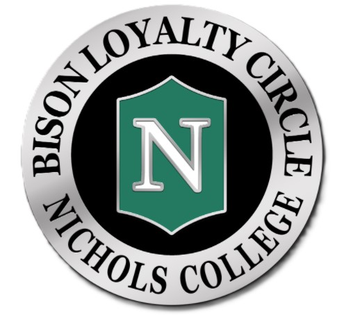 Bison Loyalty Circle lapel pin