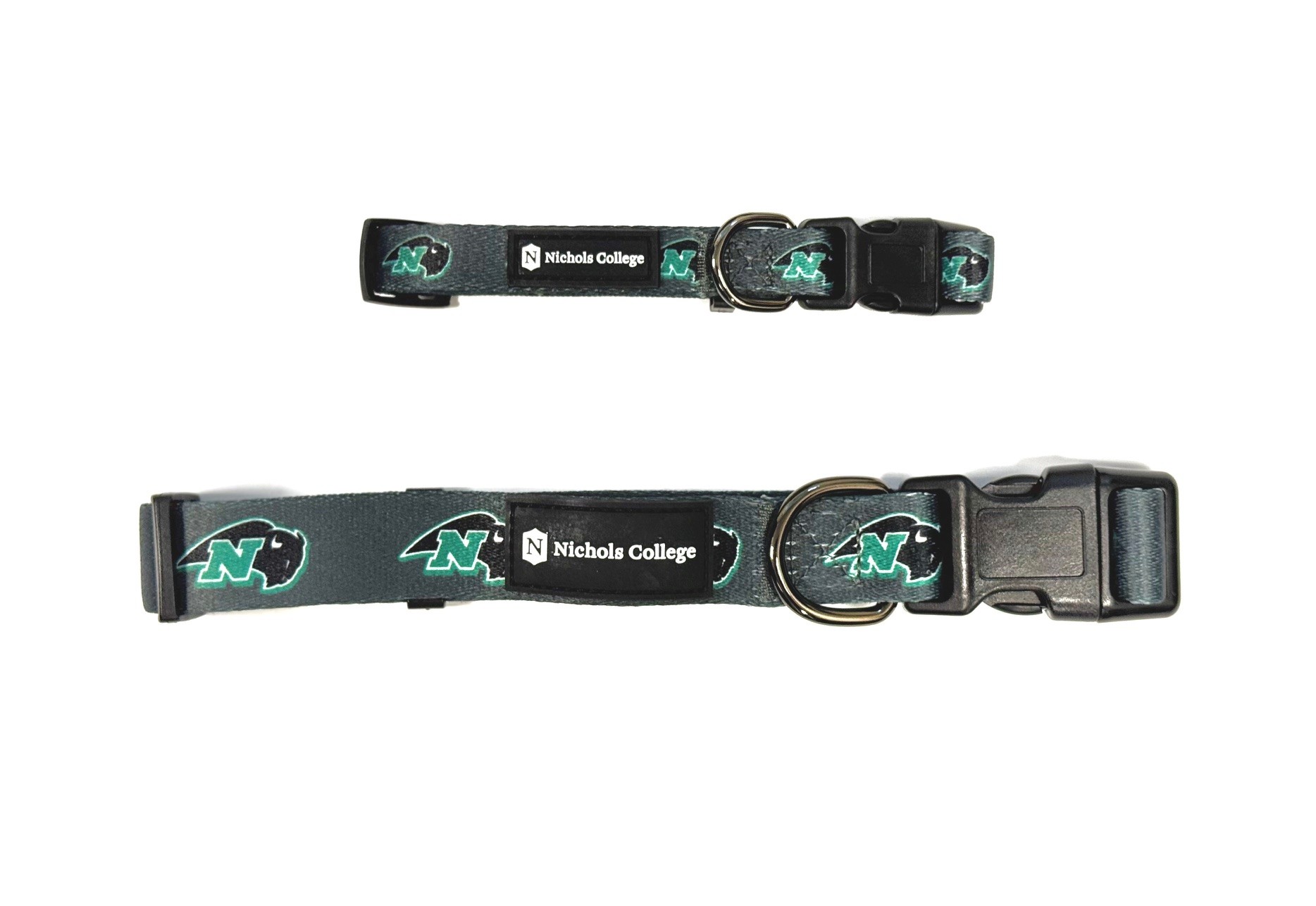 Nichols College Branded Dog Collars